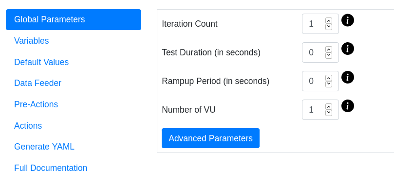 designer web interface